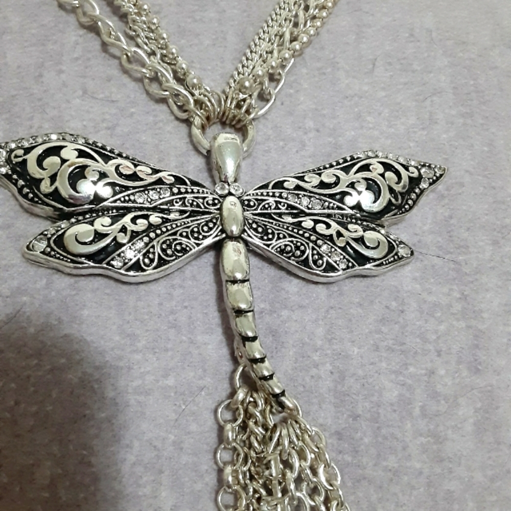 Dragonfly necklace